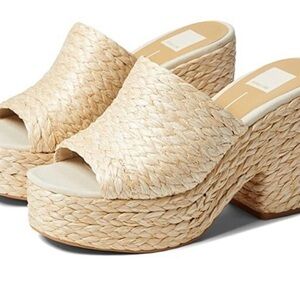 Dolce Vita Womens Elora Platform Slide Sandals size 8